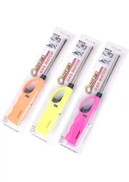 Toptancı Amca 3'lü Mutfak Çakmak Seti Yüksek Kalite ve Renk Seçenekleriyle