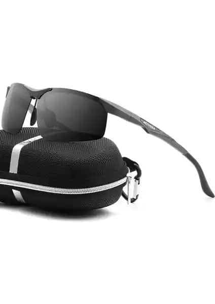 Veithdia Erkekler İçin Alüminyum Magnezyum Güneş Gözlüğü Modern Tasarım ve Polarize Lens Özellikleriyle