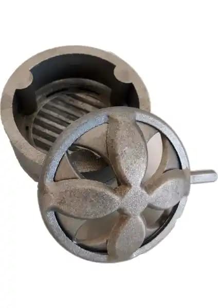 Zesa Lotus Yerli Döküm Nargile Közlüğü: Dayanıklı ve Duman Kontrolü Sağlayan Modern Tasarım