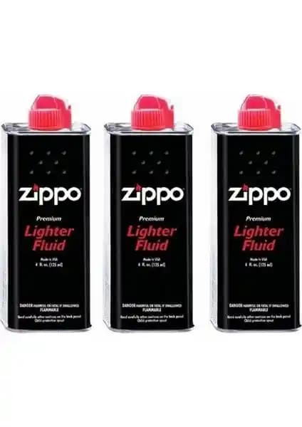 Zippo Çakmak Gazı 3'lü Seti yüksek kalite ve güvenilirlik sağlayan özel yakıt