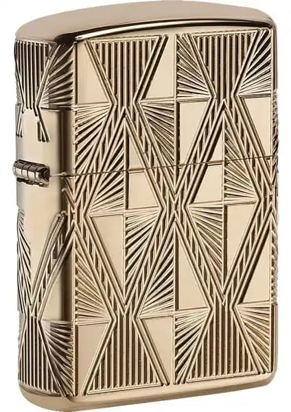 Zippo Luxury Diamond Design Çakmak: Şıklık ve Dayanıklılığı Bir Arada Sunan Lüks Model