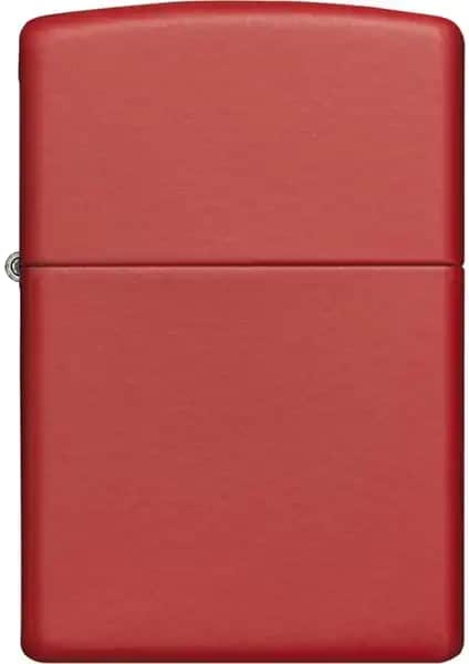 Zippo Regular Kırmızı Mat Çakmak: Şıklık ve Dayanıklılık Bir Arada
