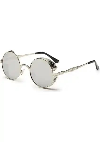 Zsykd Erkek Yuvarlak Retro Güneş Gözlüğü Şıklık ve Koruma Sunan Modern Tasarım