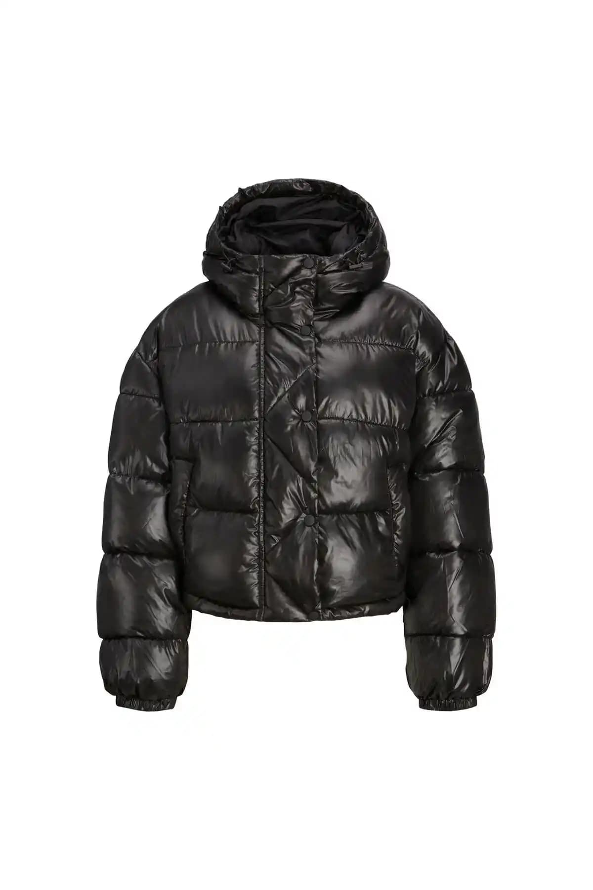 JJXX 12236544 Jxpearl Shine Puffer Ceket Spor ve Günlük Kullanım İçin Uygun