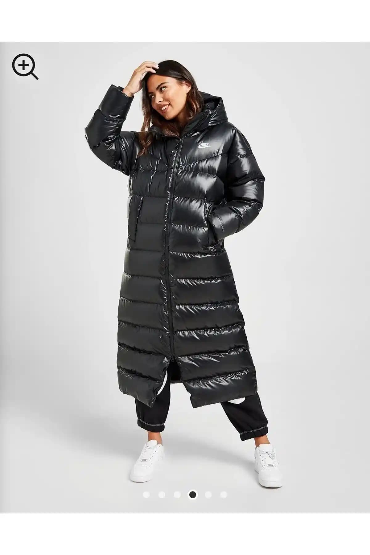 Nike Kadın Therma-FIT City Series Siyah Spor ve Günlük Kullanım Parkası