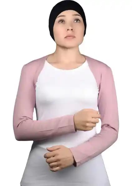 Altobeh Uzun Kollu Tesettür Bolero Koyu Pembe - Şıklık ve Konforun Buluşması