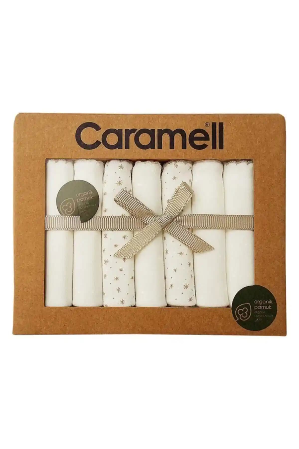 Caramell Bebek Soft Girl Penye Ağız Mendili - %100 Organik ve Yumuşak Dokunuş