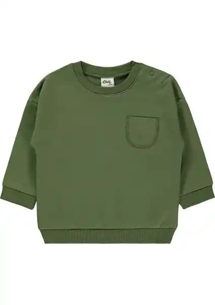 Civil Baby Erkek Bebek Sweatshirt 6-18 Ay Haki ve Sütlü Kahve Modelleri Karşılaştırması