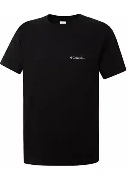 Columbia CS0282 Erkek Basic SM Logo Brushed Tişört – Rahat ve Dayanıklı Tasarım