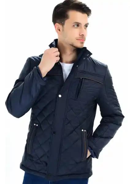 Dewberry Erkek M8616 Mont: Şıklık ve Fonksiyonelliği Bir Arada Sunan Günlük Mont