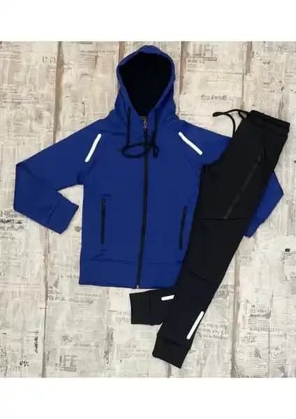 Nural 8-16 Yaş Scoba Kumaş Slimfit Eşofman Takımı - Rahat ve Sağlıklı Çocuk Giyimi