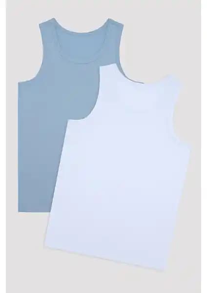 Penti Erkek Çocuk Pamuklu Çok Renkli 2'li Atlet: Konfor ve Şıklığın Buluşması