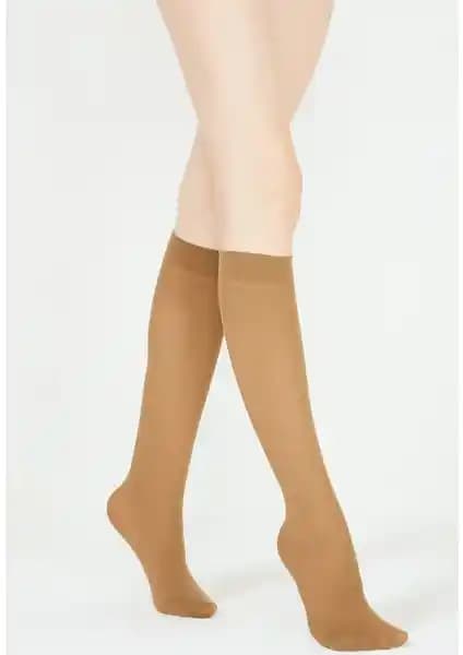 Penti Micro 40 (Mus) Düz Pantolon Dizaltı Çorap: Rahat ve Şık Kadın Çorabı