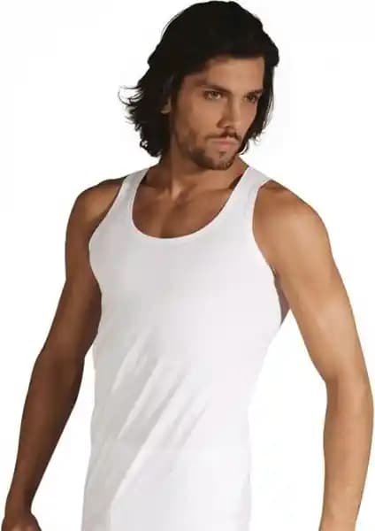 Seher Yıldızı Erkek Penye Atlet 6'lı Paket: Konforlu, Pamuklu ve Dayanıklı İç Giyim