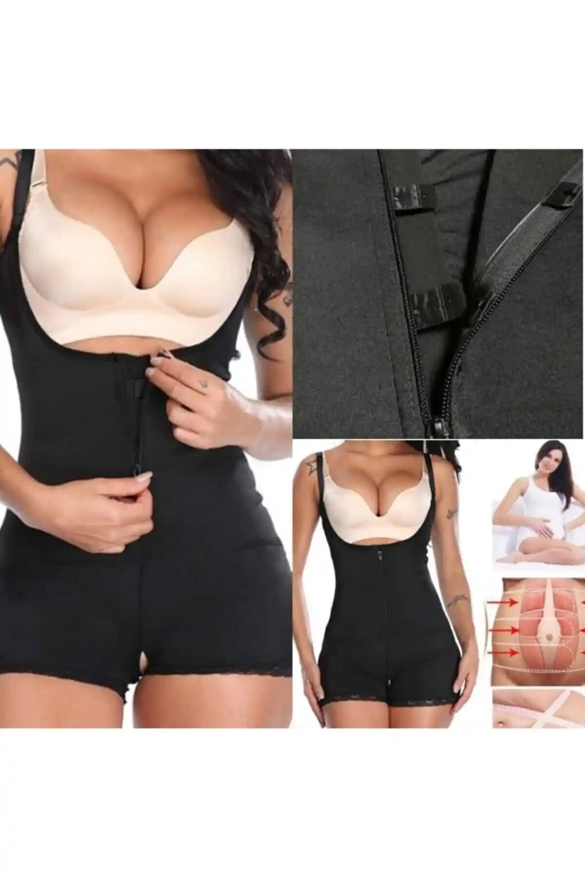 Sweet Sauna Chuangerm Tüm Vücut Toparlayıcı Korse Göbek Basen ve Bacak İçin Rahat Tasarım