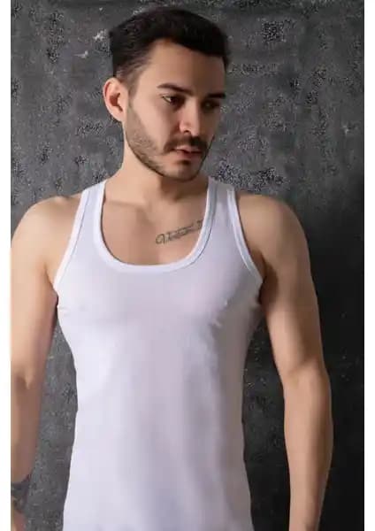 Zümrüt Yıldızı Erkek Atleti 6'lı Paket: Konforlu ve Şık İç Giyim Seçeneği