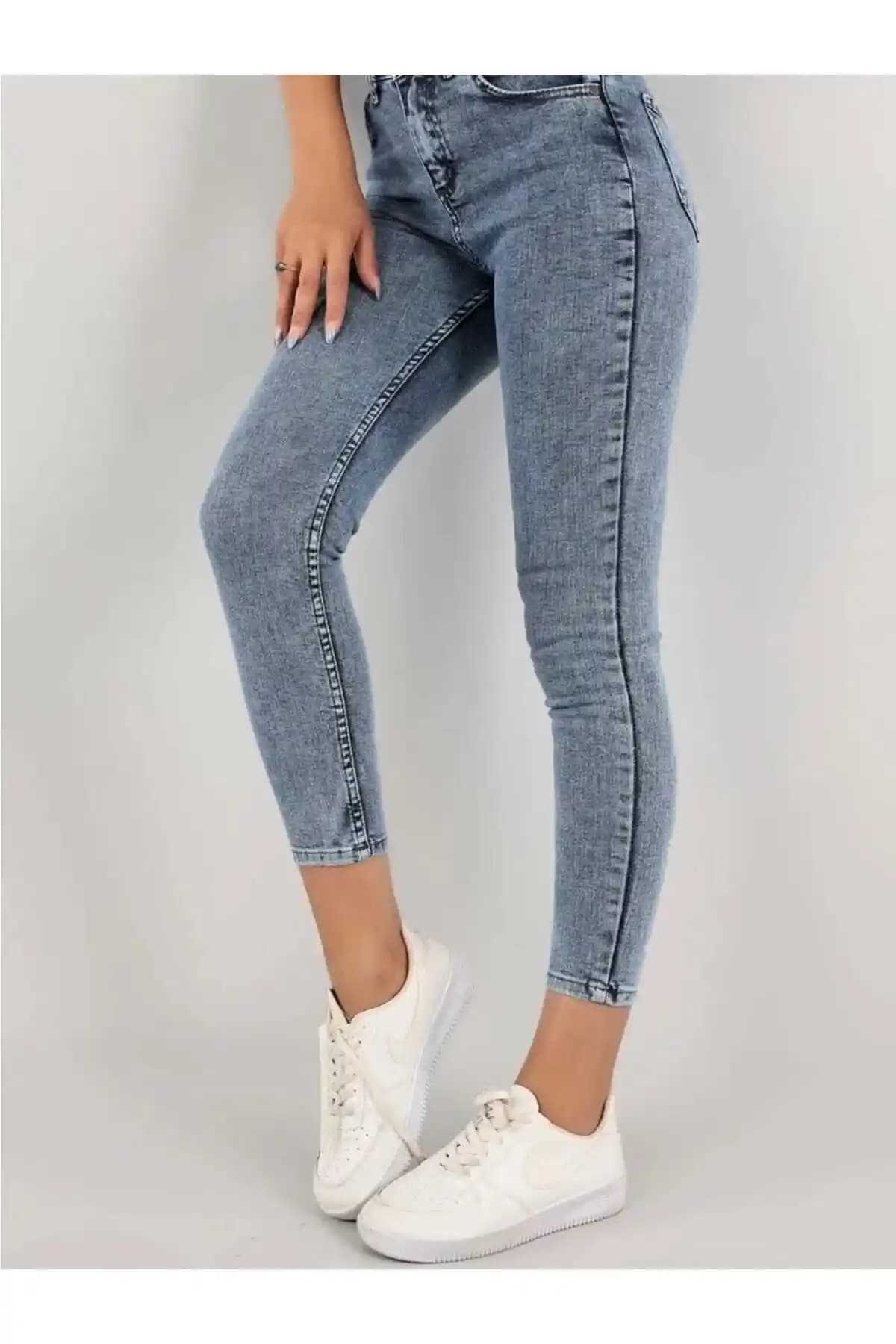 GEEZ Manifacture Yüksek Bel Açık Mavi Skinny Jean Pantolon İncelemesi ve Kullanım İpuçları