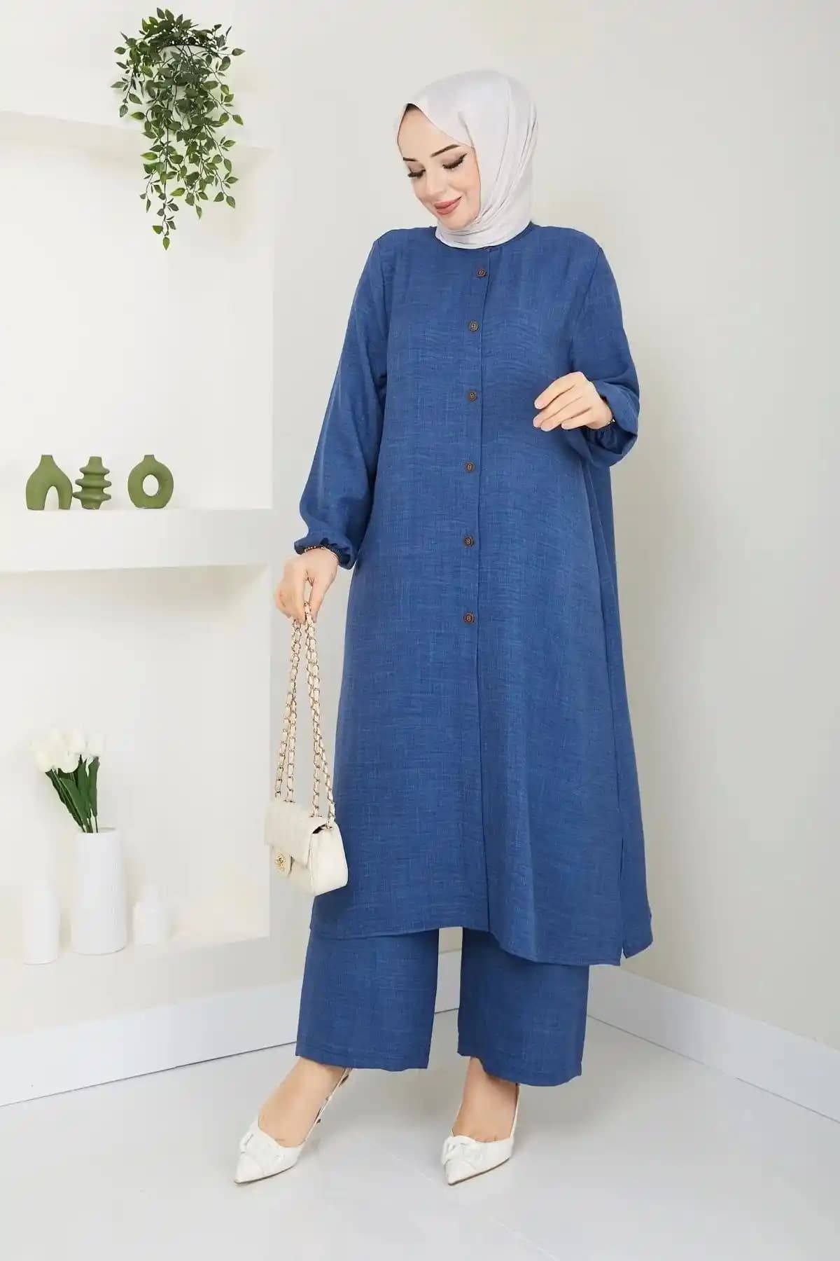 Kaes Giyim Büyük Beden ve Uzun İkili Tesettür Tunik Takımları Karşılaştırması