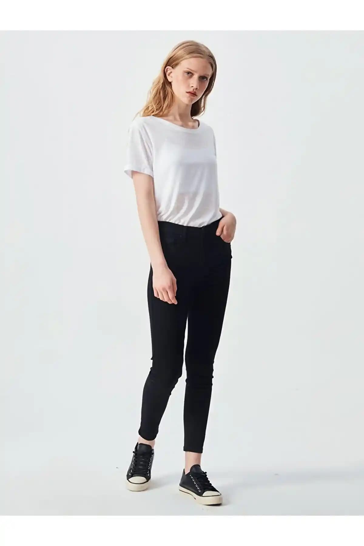 Ltb Tanya X Yüksek Bel Skinny Pantolon: Modern ve Şık Denim Parçası
