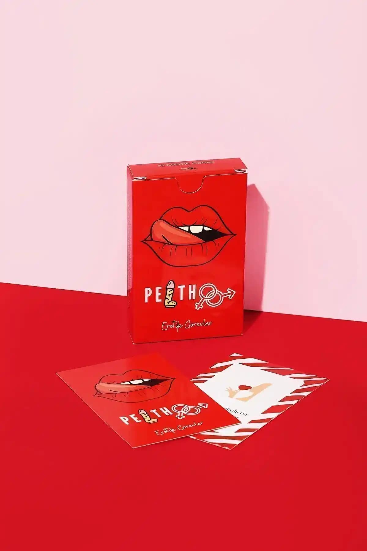 Peitho Erotik Görevler: Çiftler İçin Tutkulu ve Eğlenceli Oyun Kartları Koleksiyonu