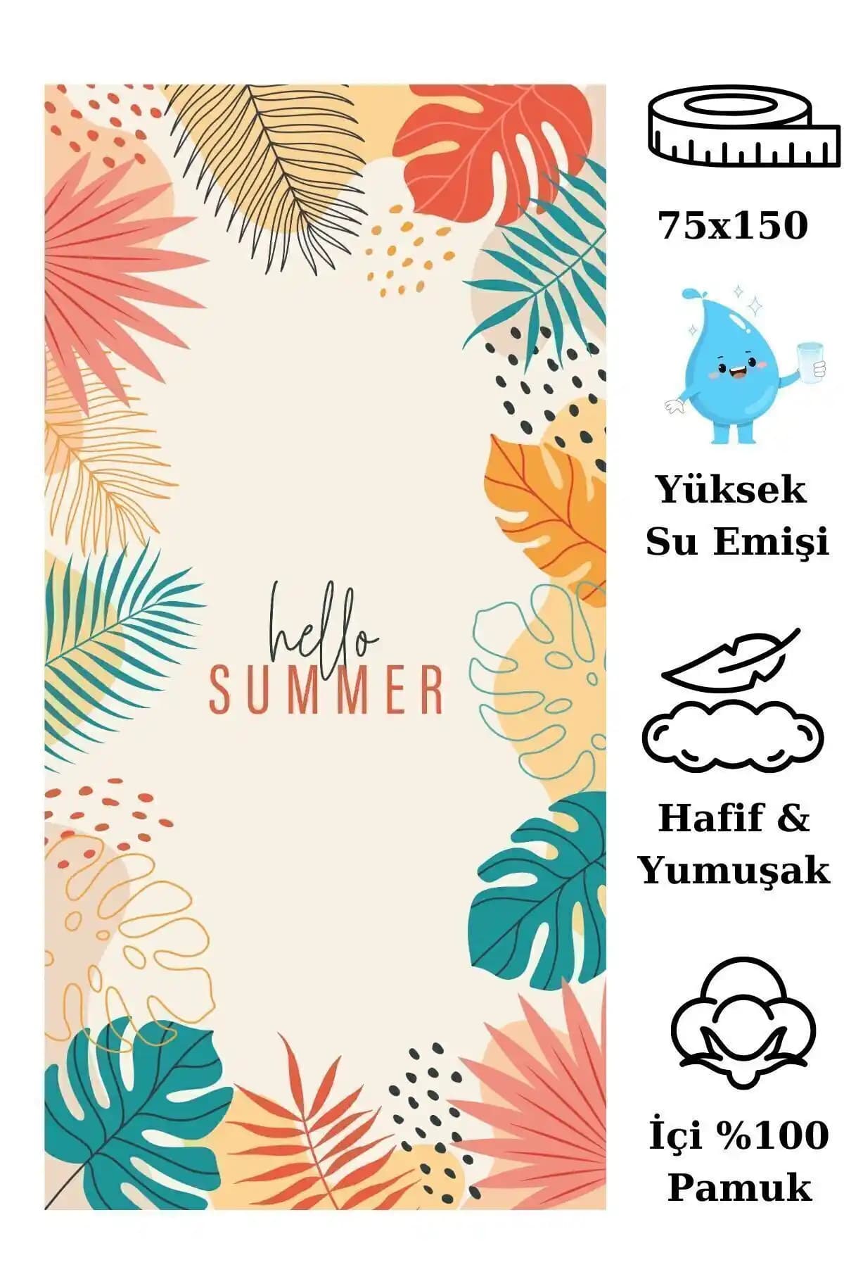 Plaj Havlusu Karşılaştırması: Dotamess Baskılı ve Mariva Doğa Dostu Modelleri