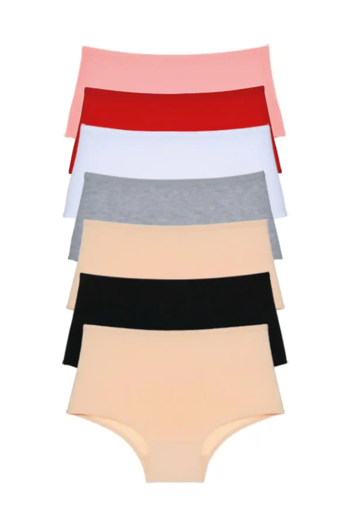 Suvida %100 Organik Pamuk Büyük Beden Günlük Kadın Külotu Modern ve Şık Tasarım