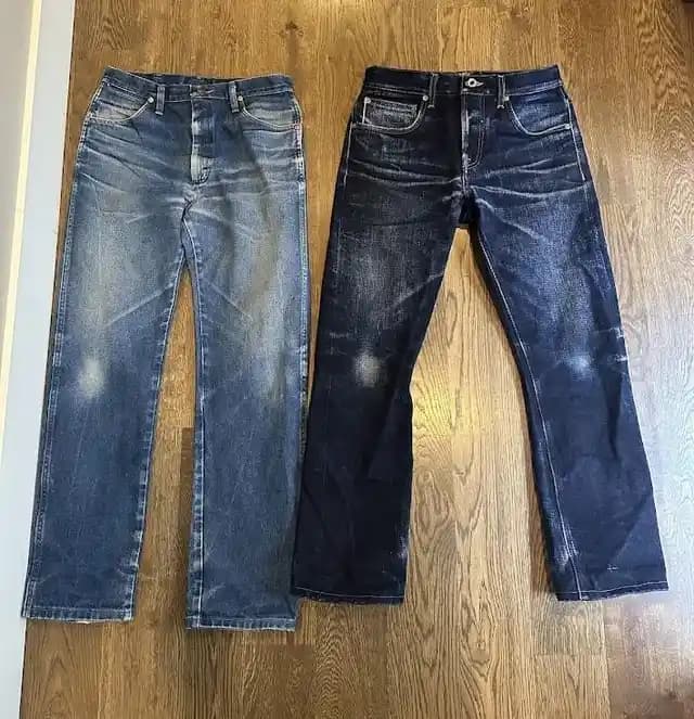 Bravestar Mojave ve Wrangler 13MWZ Raw Denim Pantolonların 1 Yıllık Kullanım Karşılaştırması