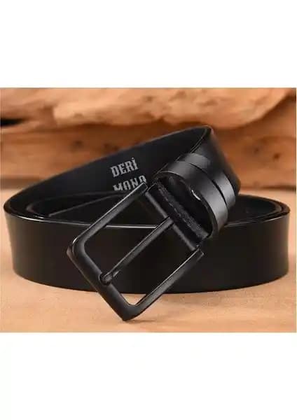 Deribond Hakiki Deri ve Livize Manda Derisi Otomatik Tokalı Kemer Karşılaştırması