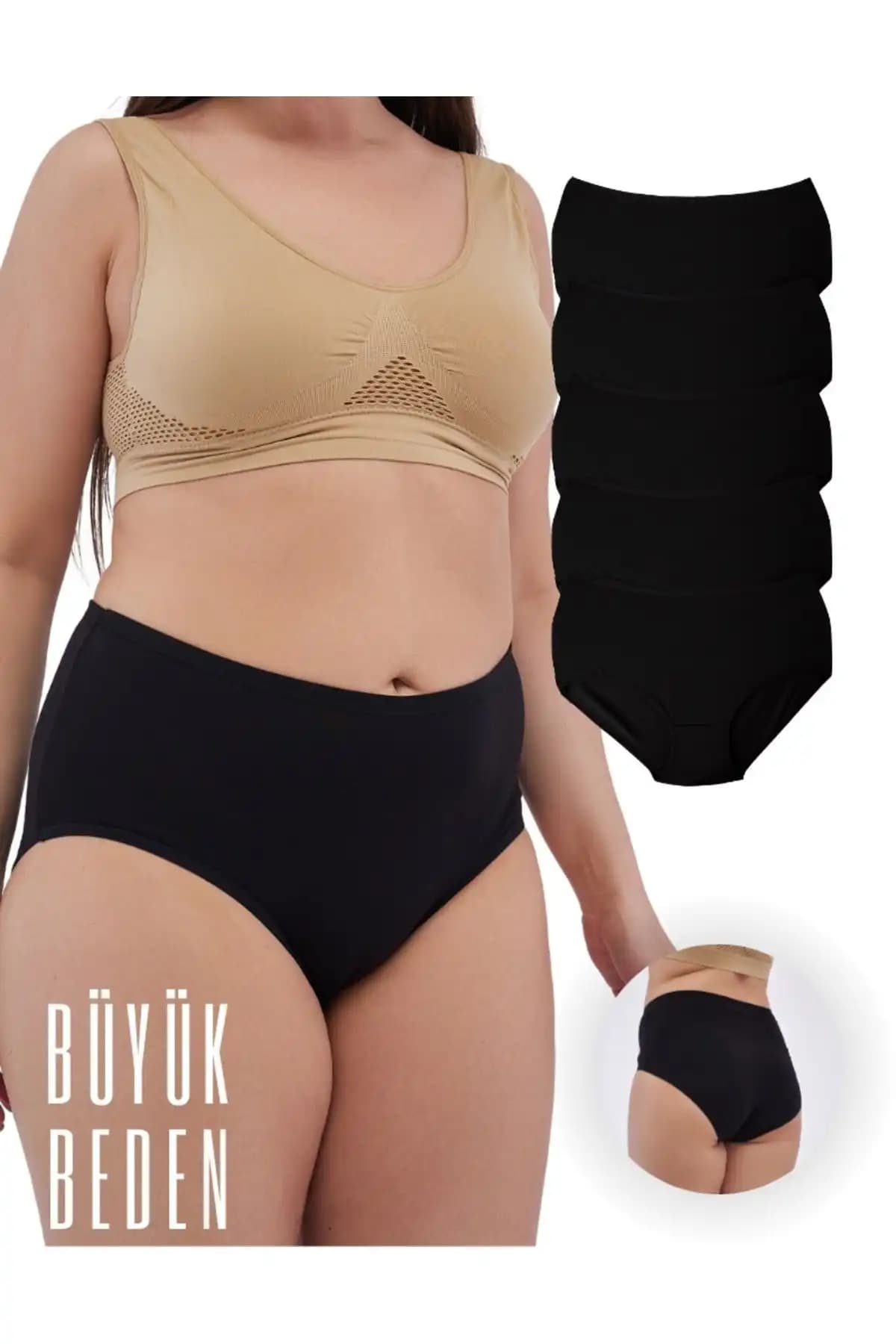 Alya Underwear Kadın Extra Battal Külot: Konfor ve Şıklık Sunan Günlük İç Giyim
