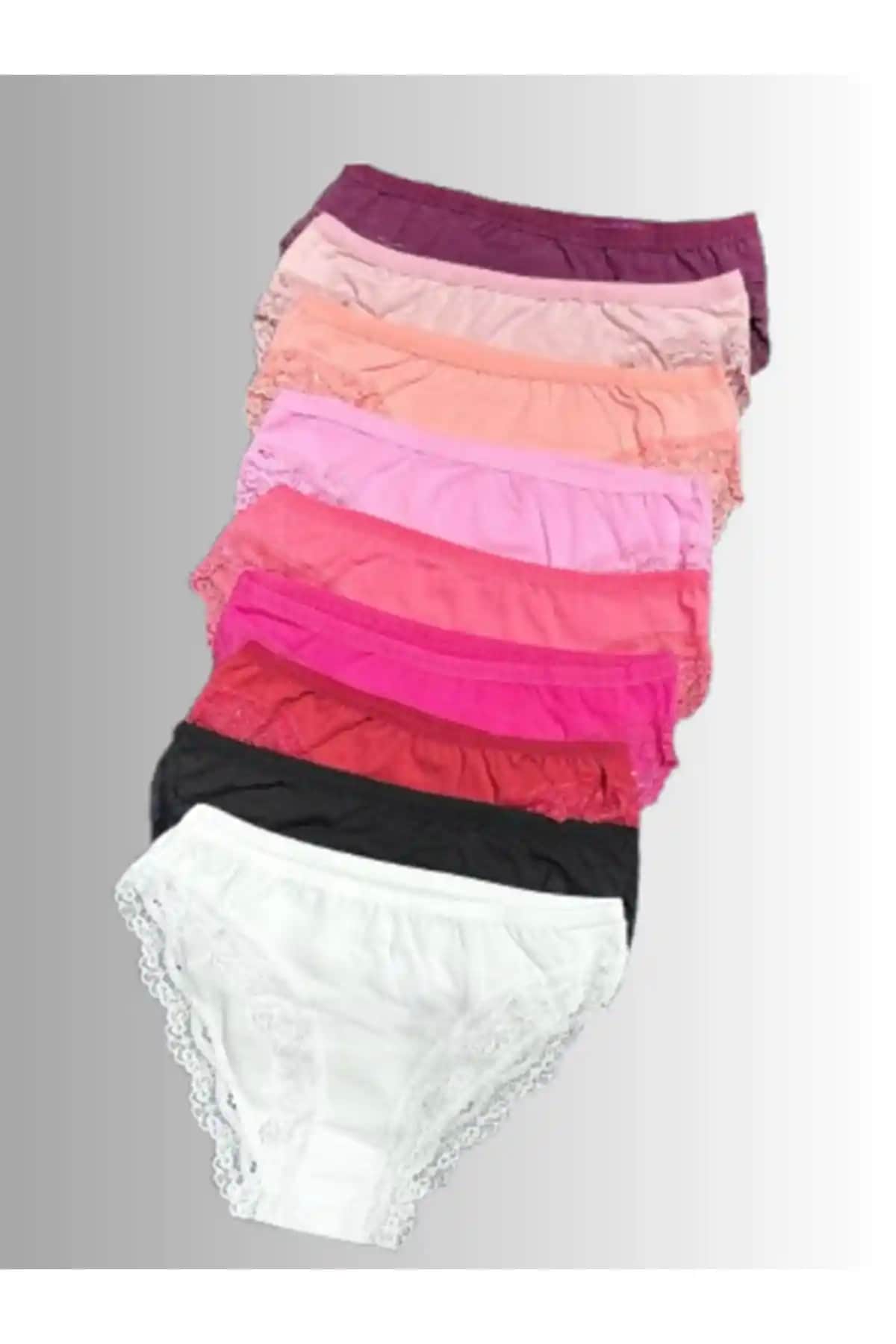 AVES Dantelli Bikini Slip 3'lü Külot: Şıklık ve Konfor Sunan Kadın İç Giyim Ürünü