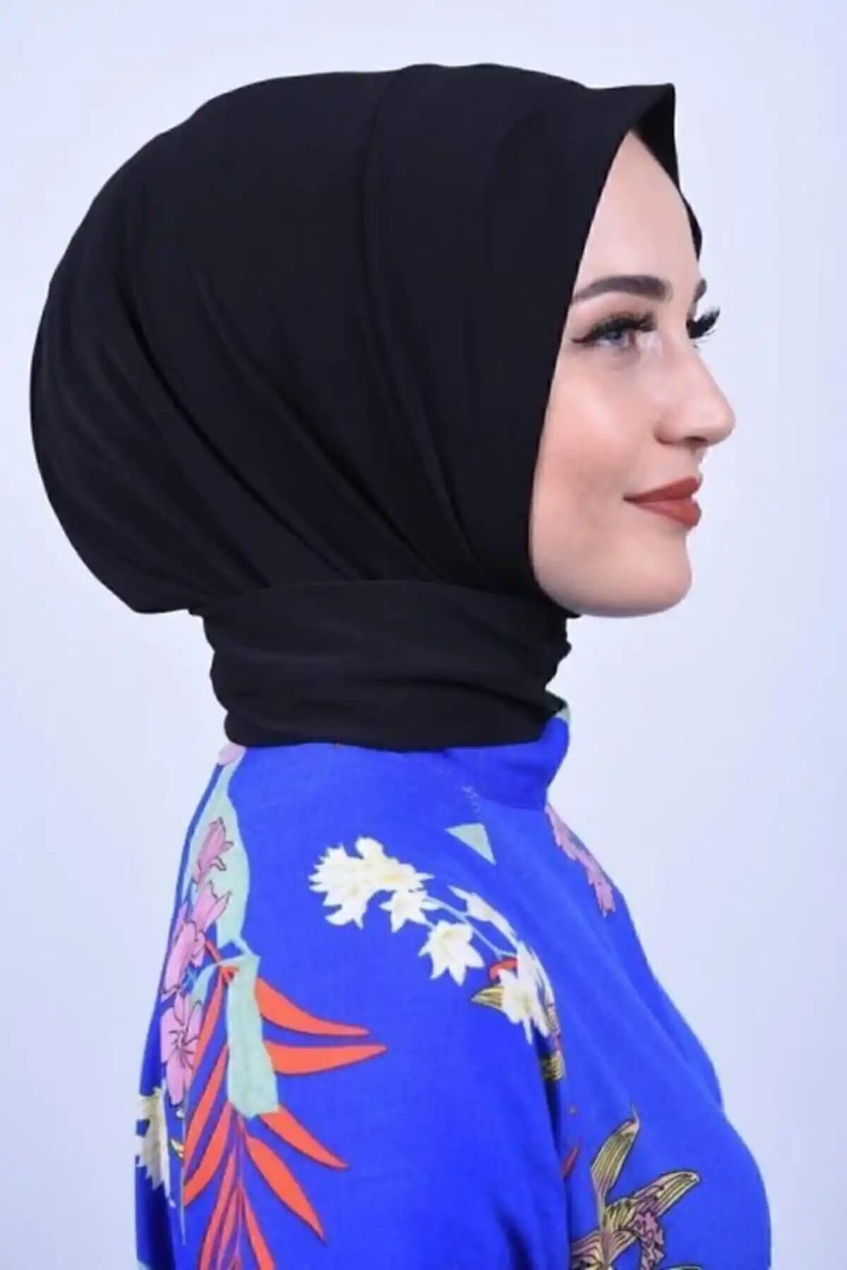 Genel Markalar Hijabchi Trend Çıtçıtlı Fular Şal Günlük ve Plaj Kullanımı İçin Uygun