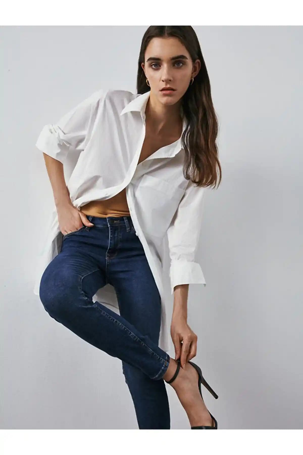 Ltb Tanya X Normal Bel Dar Paça Skinny Pantolon: Şık ve Rahat Günlük Kadın Pantolonu
