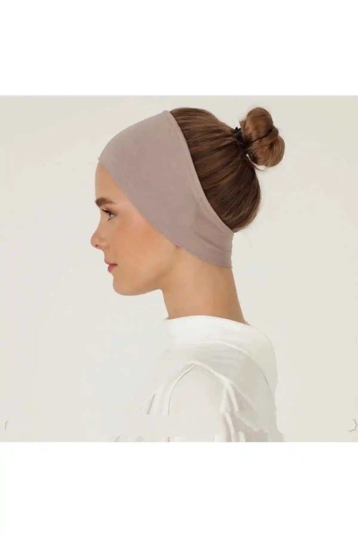 Şalista 4 Al 3 Öde Kampanyalı Vizon Viskon Likra Kaymayı Önleyen Bandana