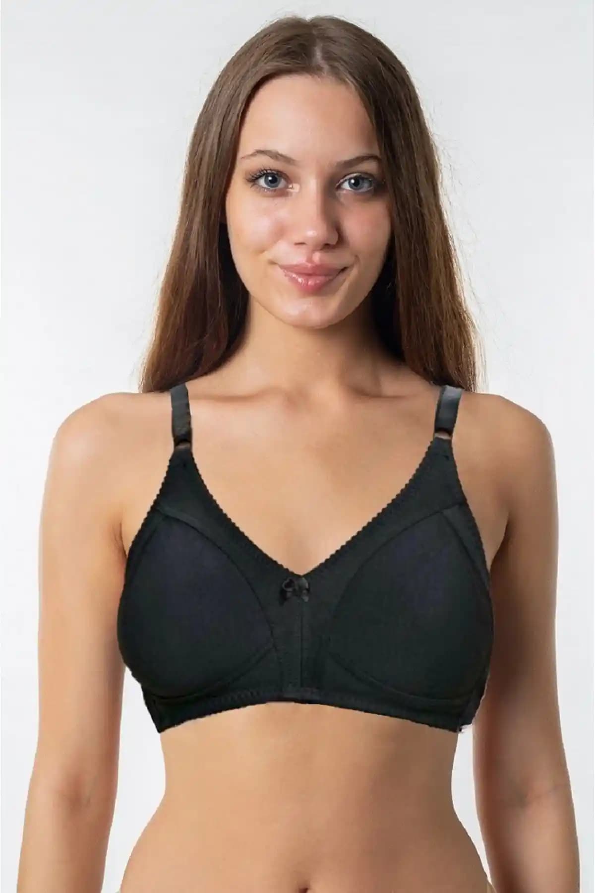 A&K Zümra Kadın Telsiz Desteksiz Penye Toparlayıcı Sütyen Günlük Rahatlık ve Şıklık İçin