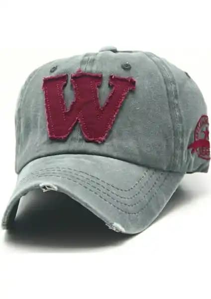 Accessory City W Amblemli Kot Spor Şapka: Modern ve Şık Tasarım ile Günlük Kullanım