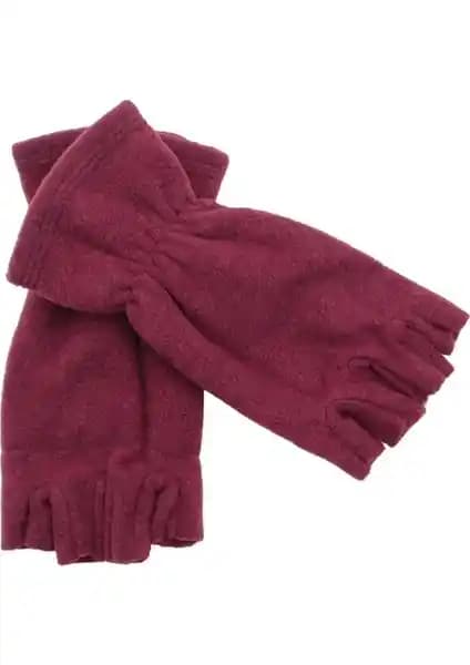 Axe Sportswear Unisex Parmaksız Yarım Parmak Polar Eldivenleri Kış Spor ve Günlük Kullanım İçin