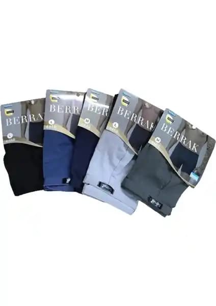 Berrak 4488 Erkek Modal İnce Kemer Boxer: Konfor ve Şıklık Sunan Yüksek Kaliteli İç Giyim