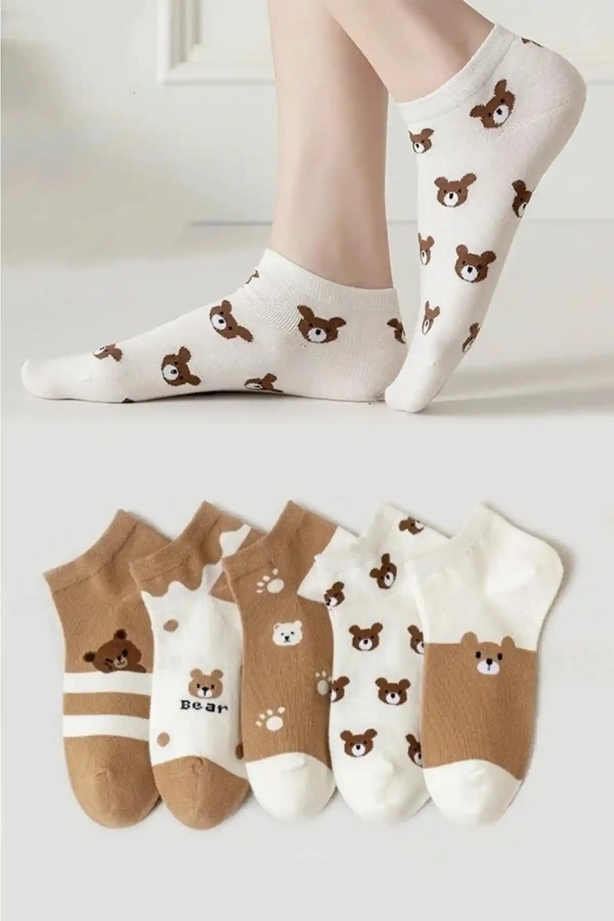 BGK 5' Li Sevimli Kadın Patik: Konfor ve Şıklığı Bir Arada Sunan Ev Ayakkabısı