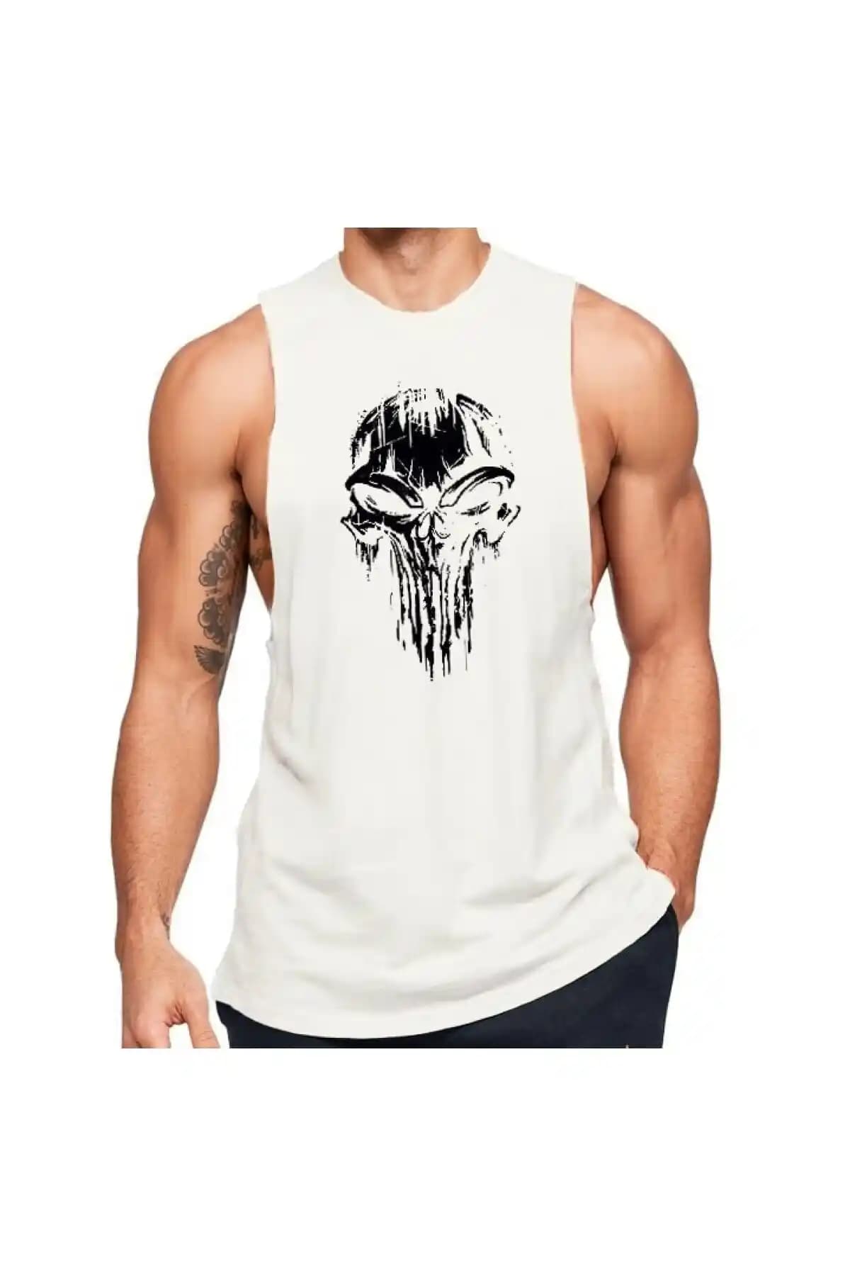 Black İstanbul Punisher 0 Kol Sporcu Atleti: Modern Tasarım ve Yüksek Performanslı Spor Giyim