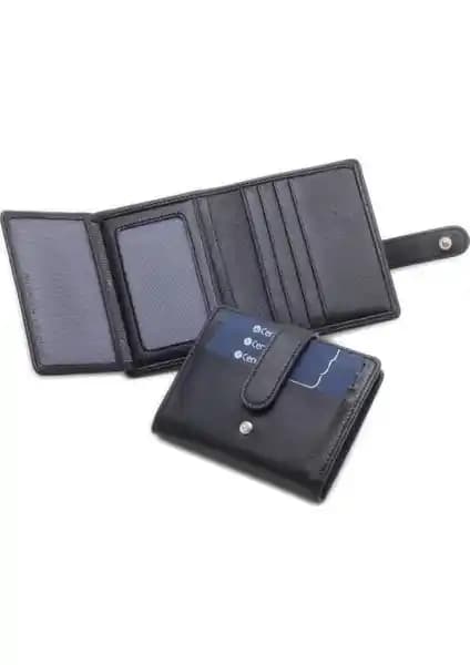 Cengiz Pakel Minimalist Deri Erkek Cüzdanı: Şık ve Fonksiyonel Tasarım Özellikleri