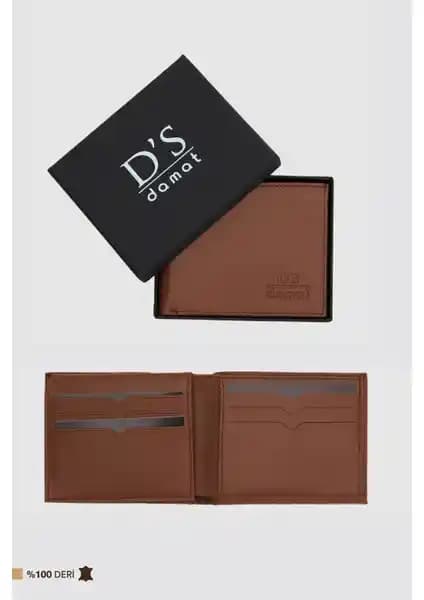 D'S Damat Taba Hakiki Deri Cüzdan: Şık ve Dayanıklı Erkek Cüzdanı Özellikleri ve İnceleme