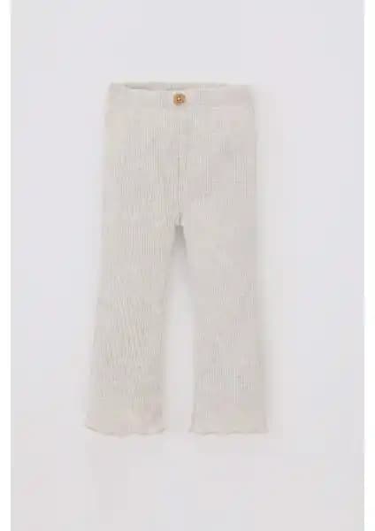 DeFacto Kız Bebek İspanyol Paça Fitilli Kaşkorse Tayt İncelemesi ve Kullanım Avantajları