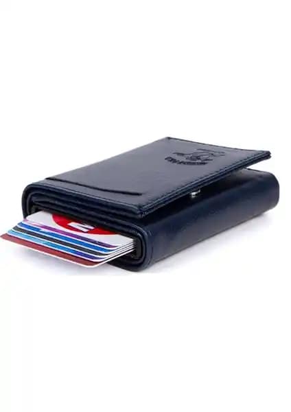 Erkekler İçin Mekanizmalı Kartlık ve Cüzdan NEW145 Modern ve Güvenli Tasarım