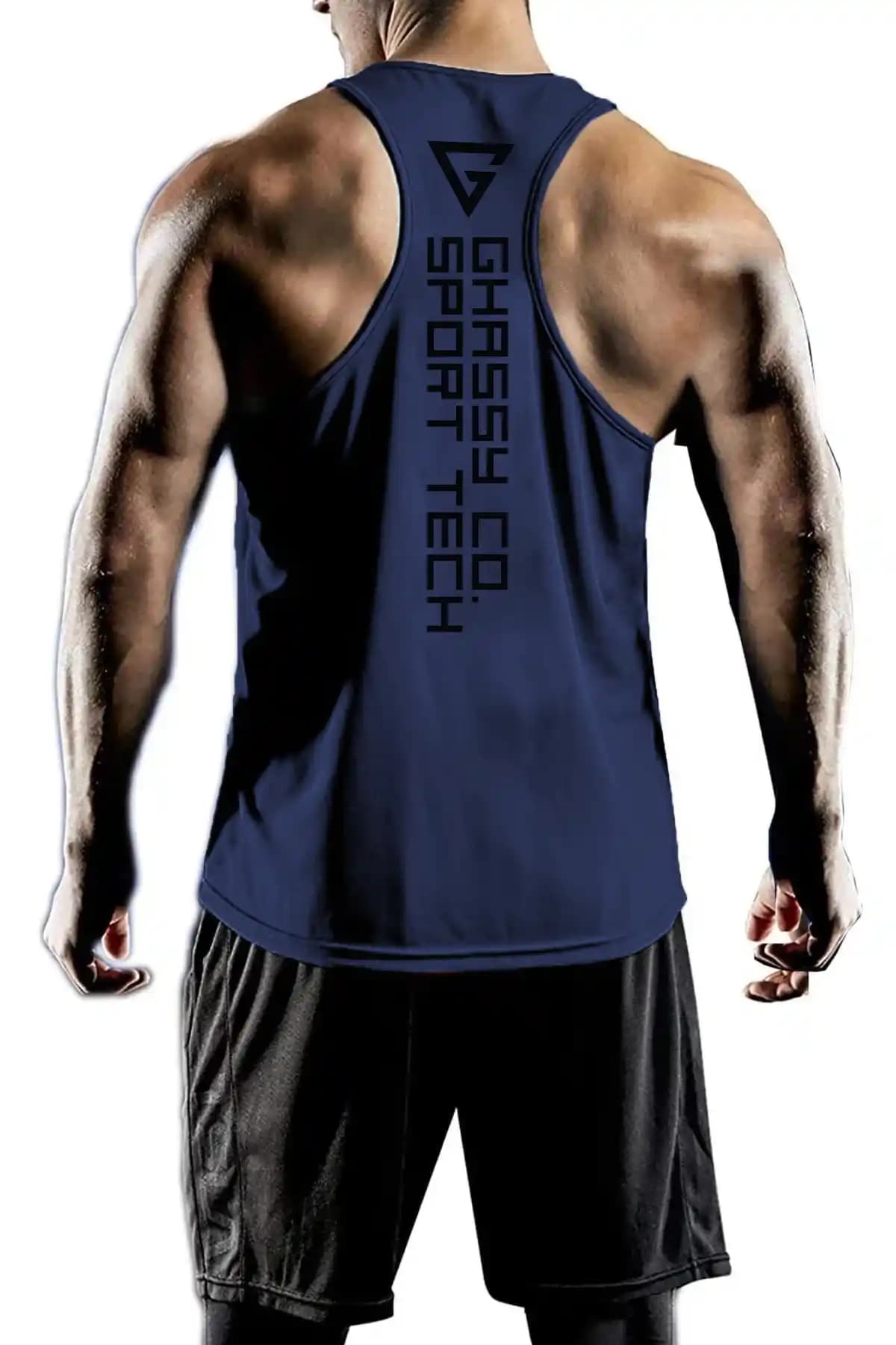 Ghassy Co Erkek Dry Fit Y-back Sporcu Atletleri Performans ve Konfor Sunar