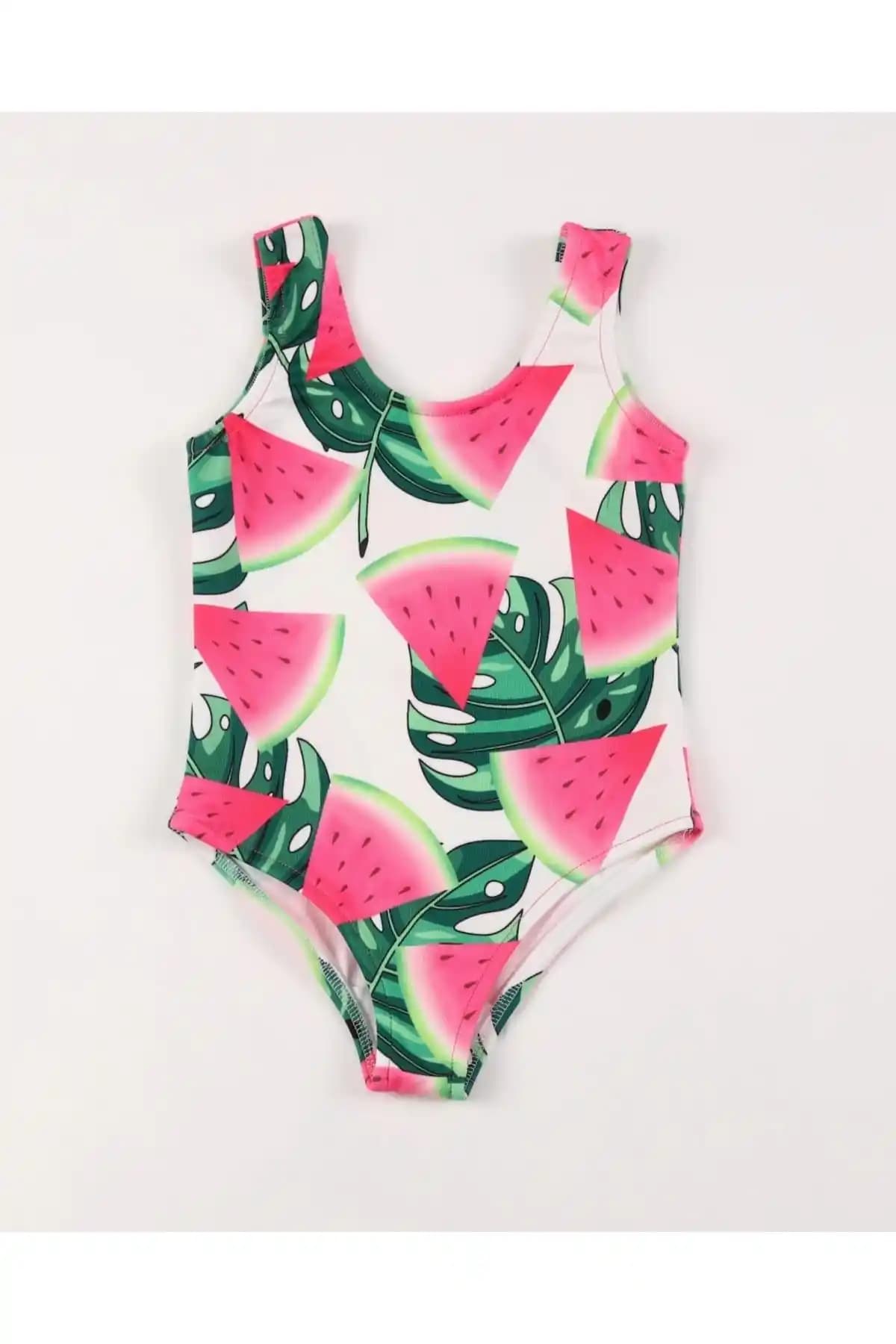 Gülersan Tekstil Kız Çocuk Mayo Tropical Fruits Mayokini: Renkli ve Fonksiyonel Tasarım