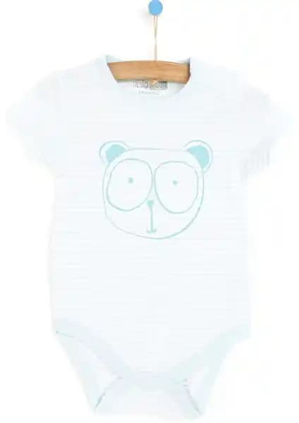 HelloBaby Çizgili Sevimli Hayvan Kısa Kol Body İncelemesi ve Kullanım Avantajları