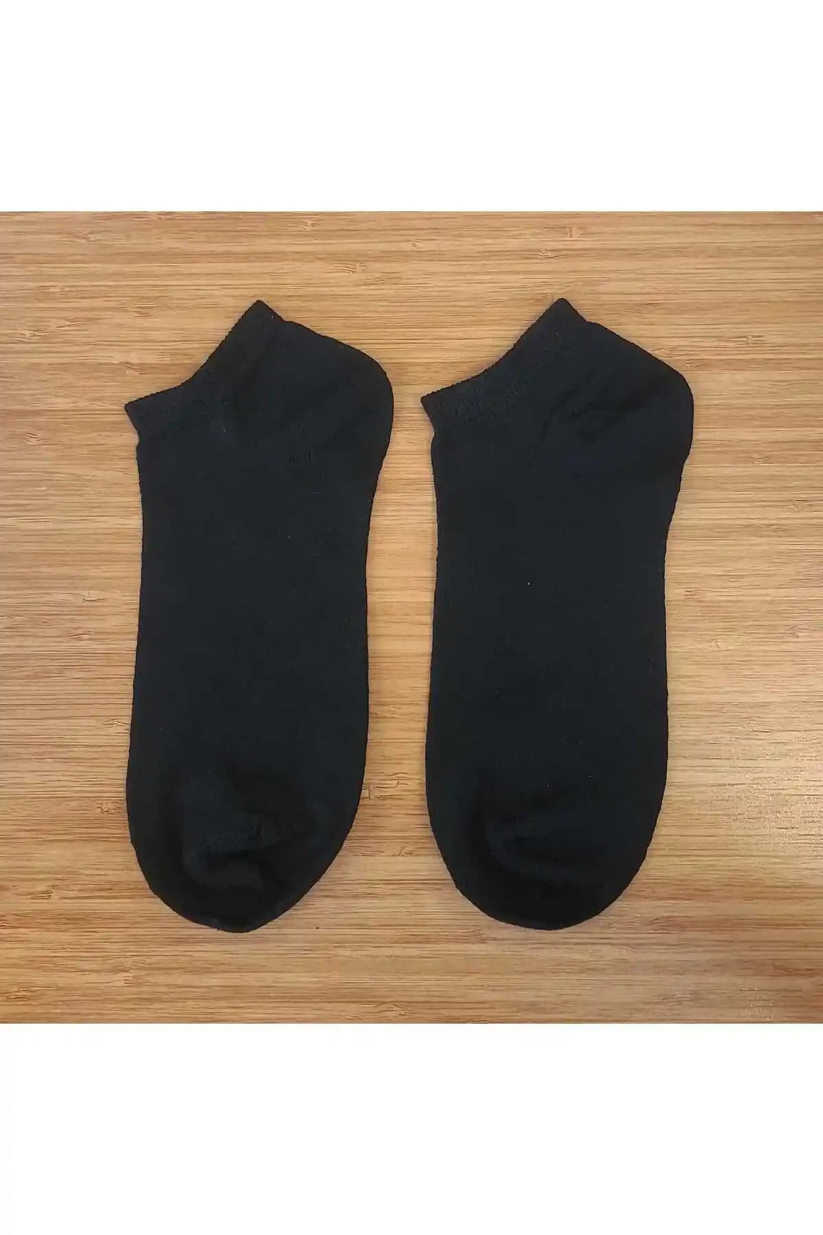Kadın Siyah Patik Çorap Konfor ve Şıklık Sunan Organik Malzemelerle Üretilmiş