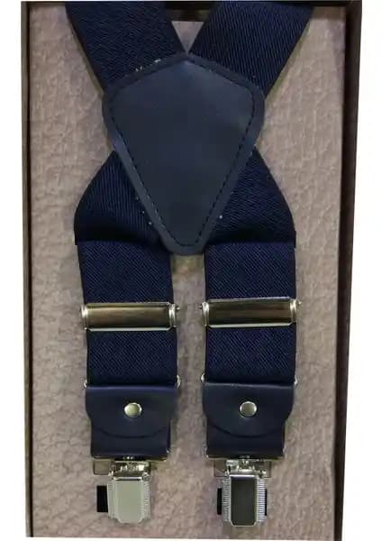 Kemer Dünyası Lüx Metal Klipsli Pantolon Askısı: Şık ve Dayanıklı Erkek Aksesuarı