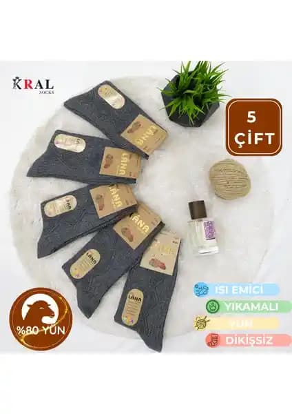 Kral Socks Kadın Kışlık Termal Çorapları: Yüksek Isı Yalıtımı ve Dayanıklılık Sunar