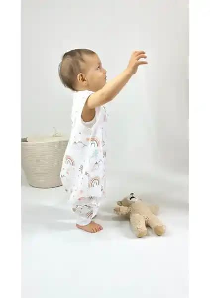 Las Vivas Kids Yazlık Müslin Uyku Tulumu: Organik Pamuk ve Rahatlık Sunan Yazlık Çocuk Uyku Kıyafeti